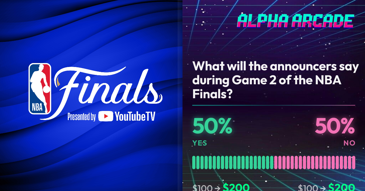 YES 50% / NO 50%