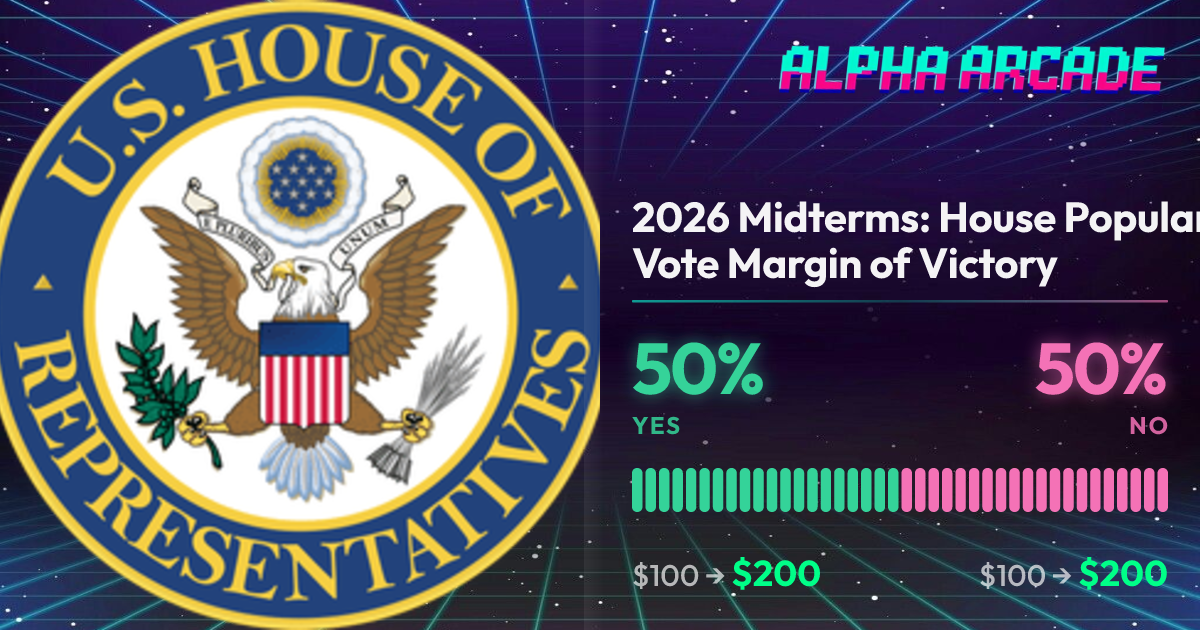 YES 50% / NO 50%