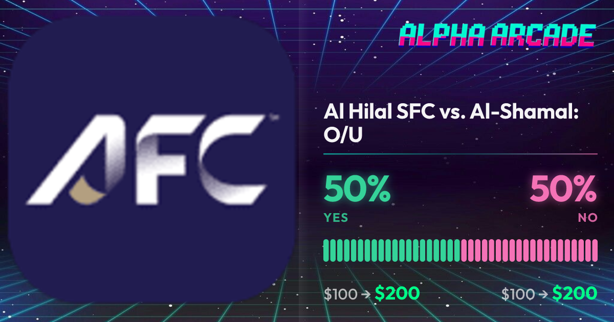 YES 50% / NO 50%
