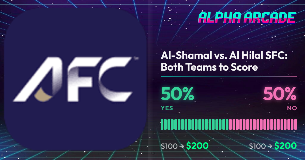 YES 50% / NO 50%