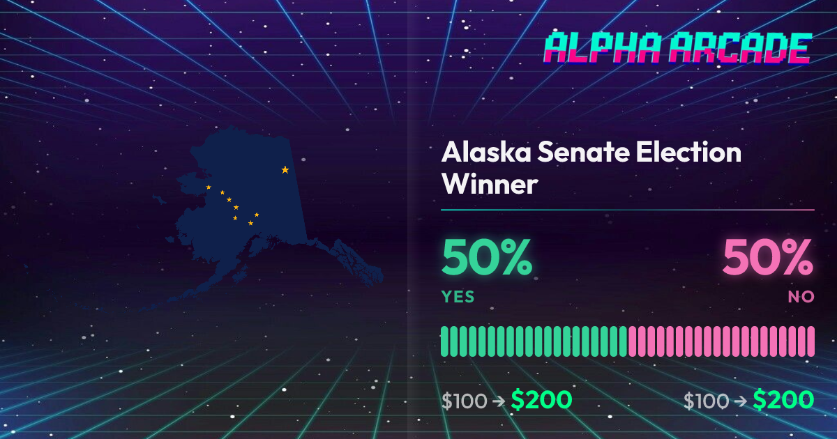 YES 50% / NO 50%