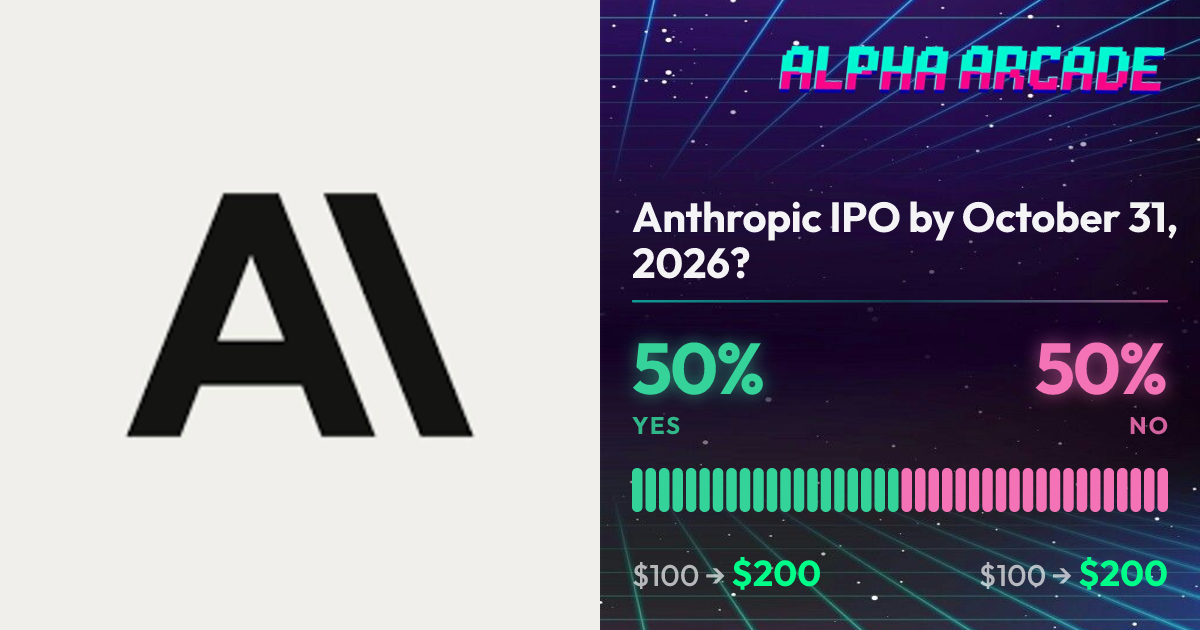YES 50% / NO 50%