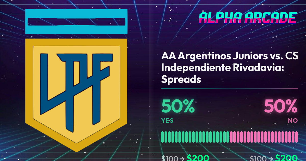 YES 50% / NO 50%