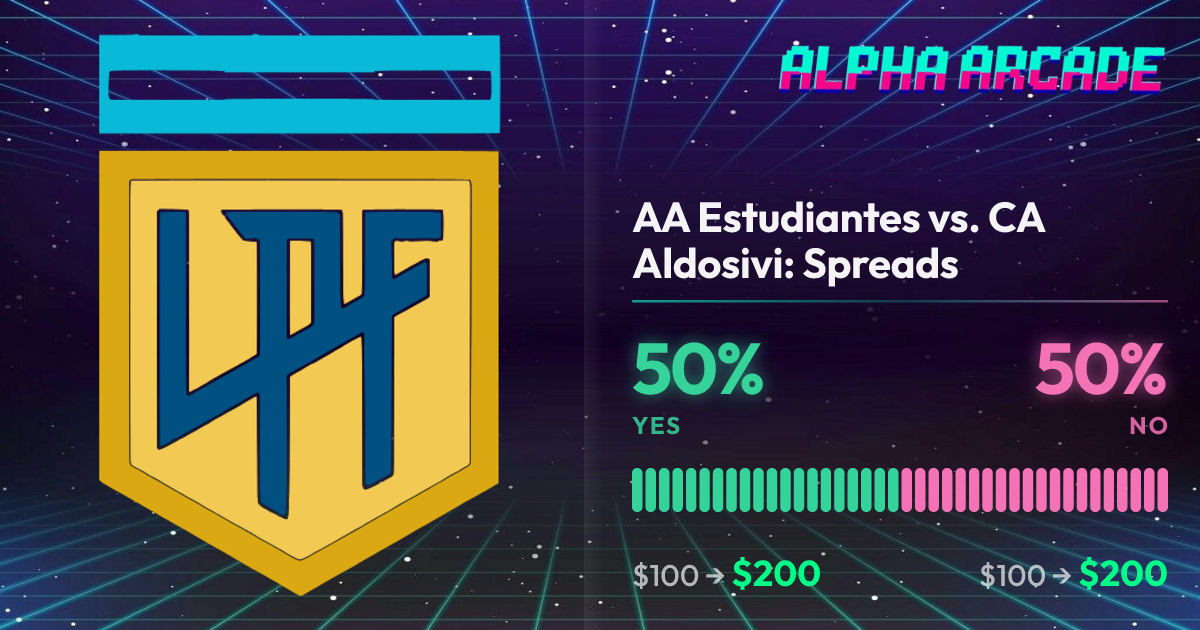 YES 50% / NO 50%