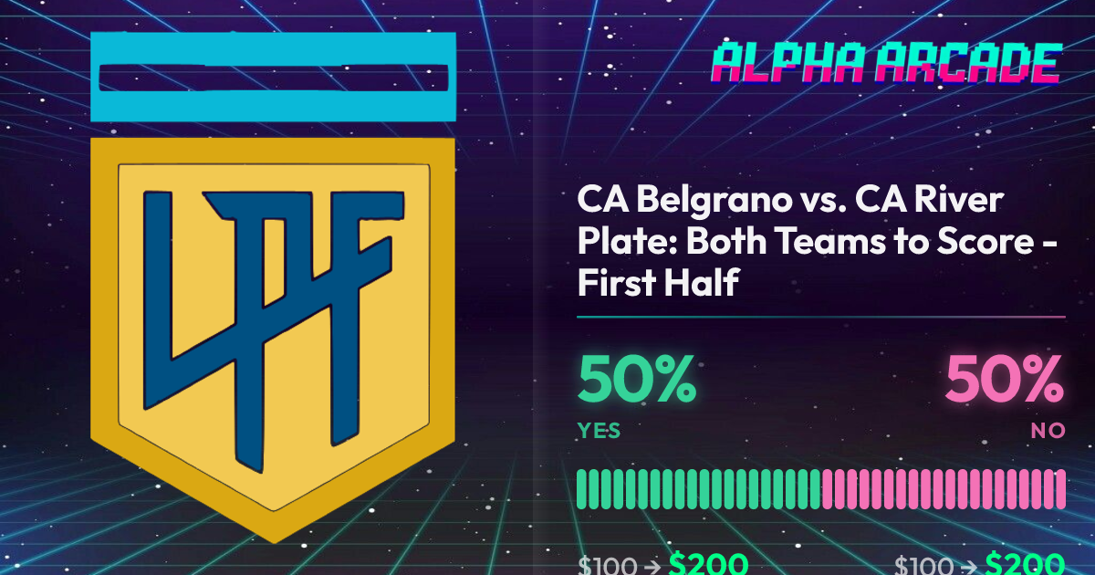 YES 50% / NO 50%