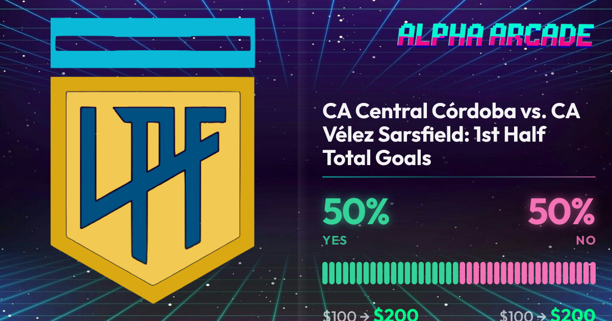 YES 50% / NO 50%