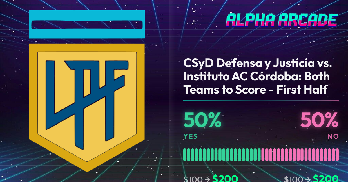 YES 50% / NO 50%