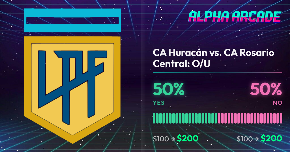 YES 50% / NO 50%
