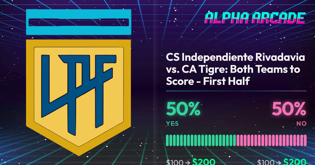 YES 50% / NO 50%
