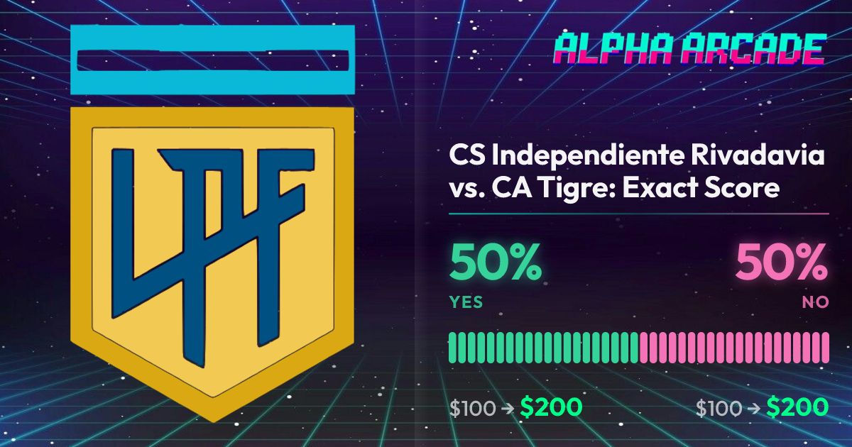 YES 50% / NO 50%