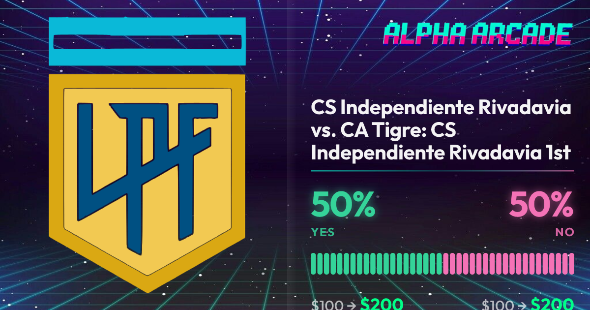 YES 50% / NO 50%