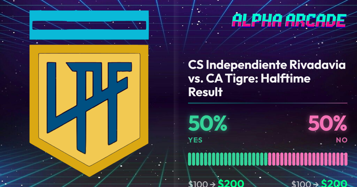 YES 50% / NO 50%
