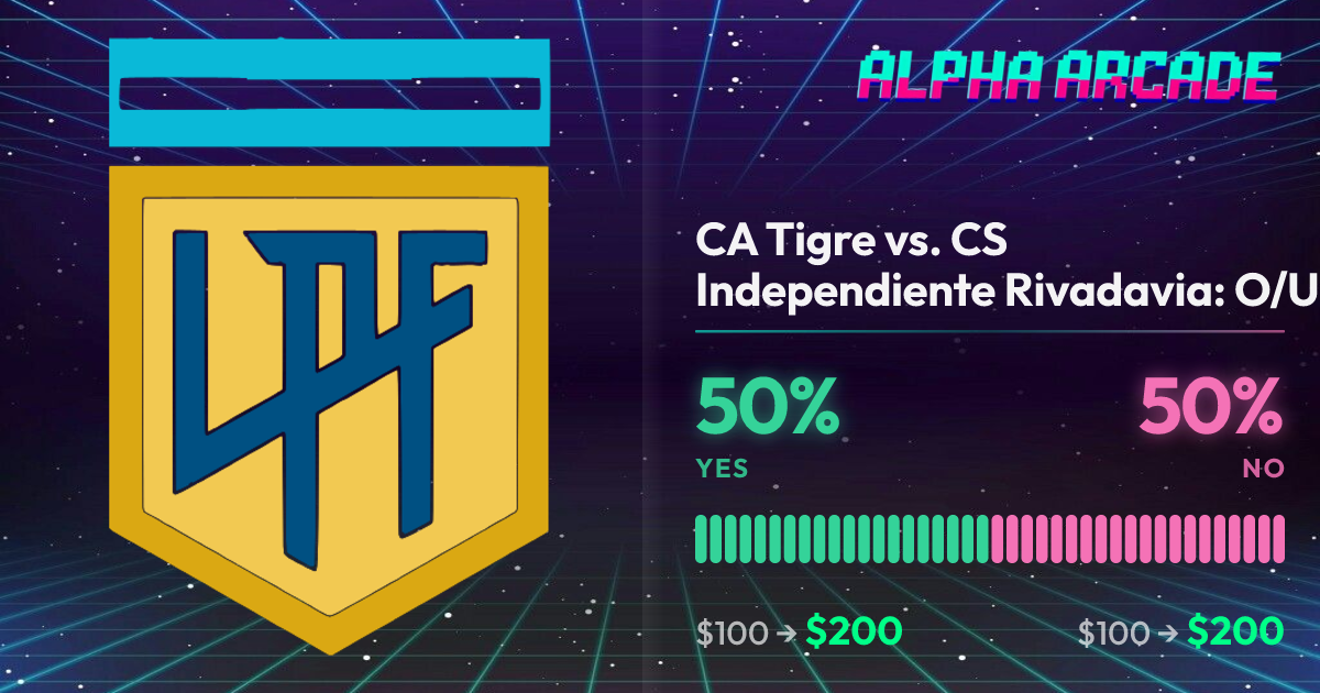 YES 50% / NO 50%