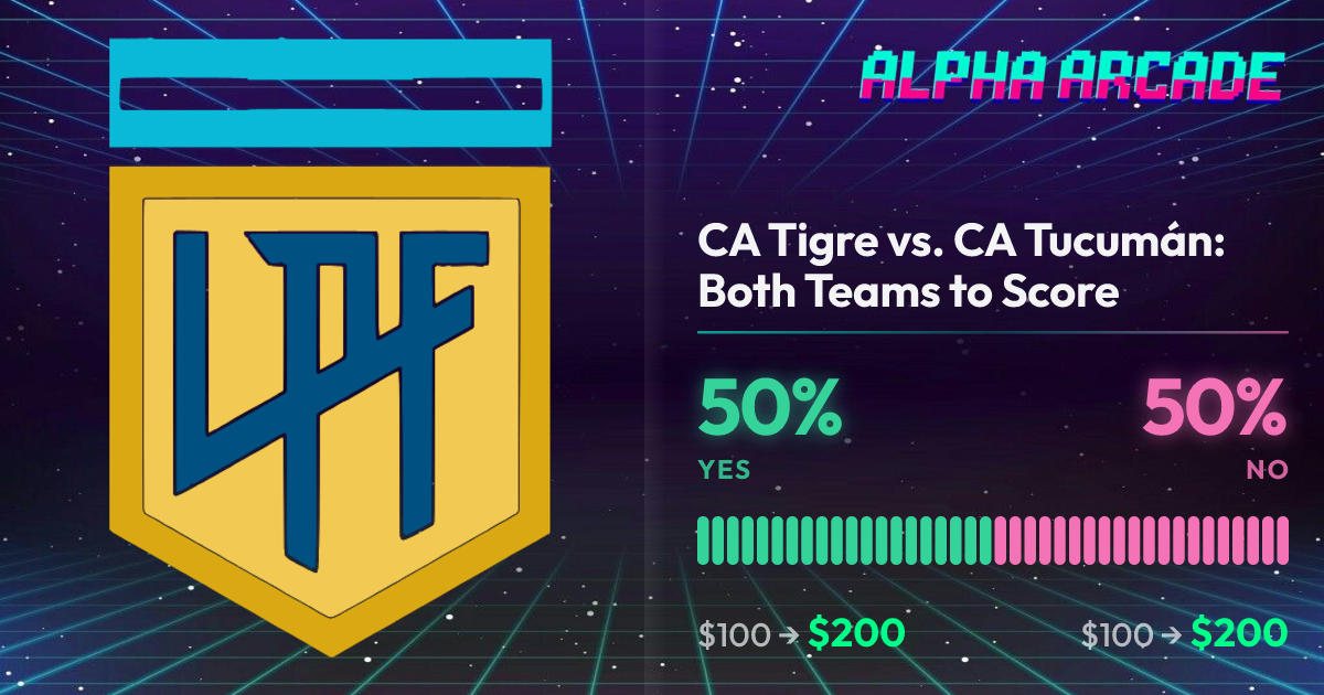 YES 50% / NO 50%