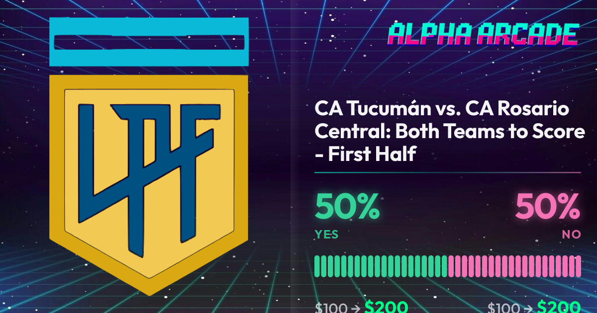YES 50% / NO 50%