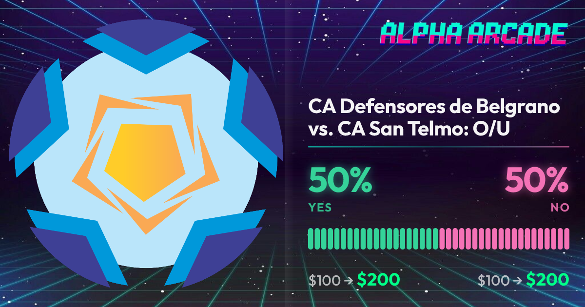 YES 50% / NO 50%
