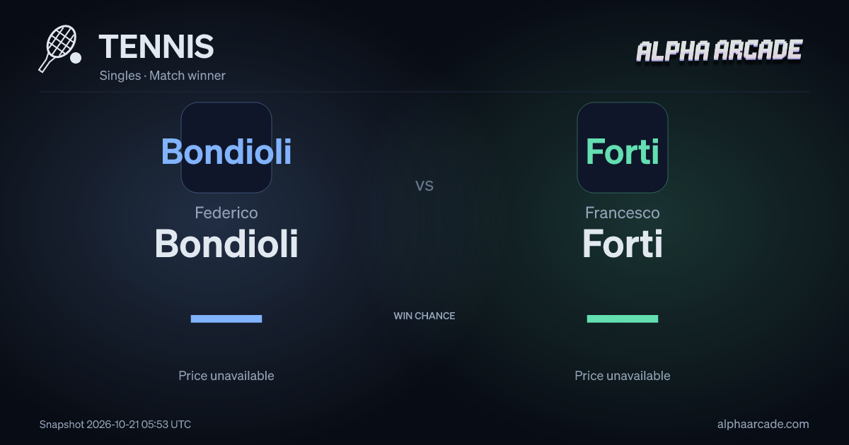 TENNIS: Federico Bondioli — / Francesco Forti —