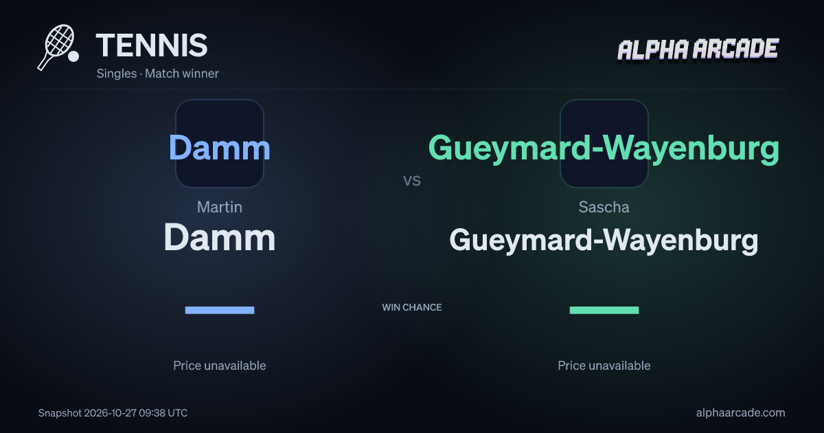 TENNIS: Martin Damm — / Sascha Gueymard-Wayenburg —