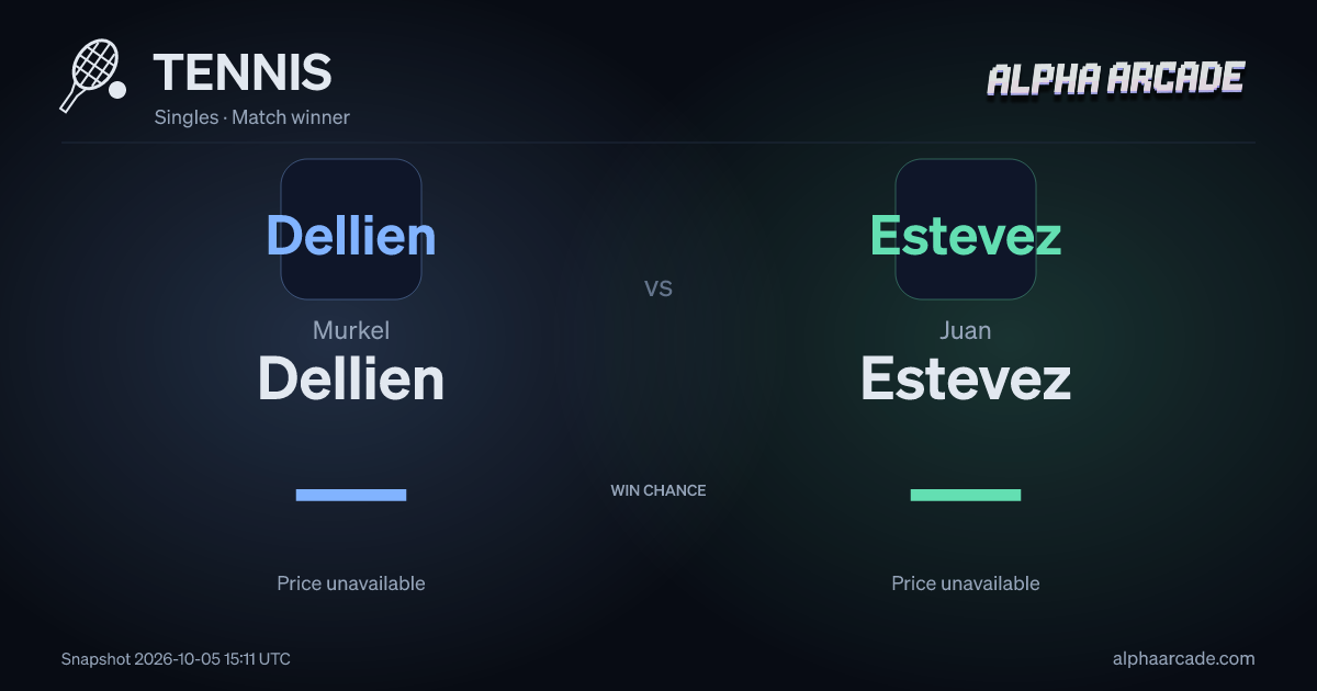 TENNIS: Murkel Dellien — / Juan Estevez —