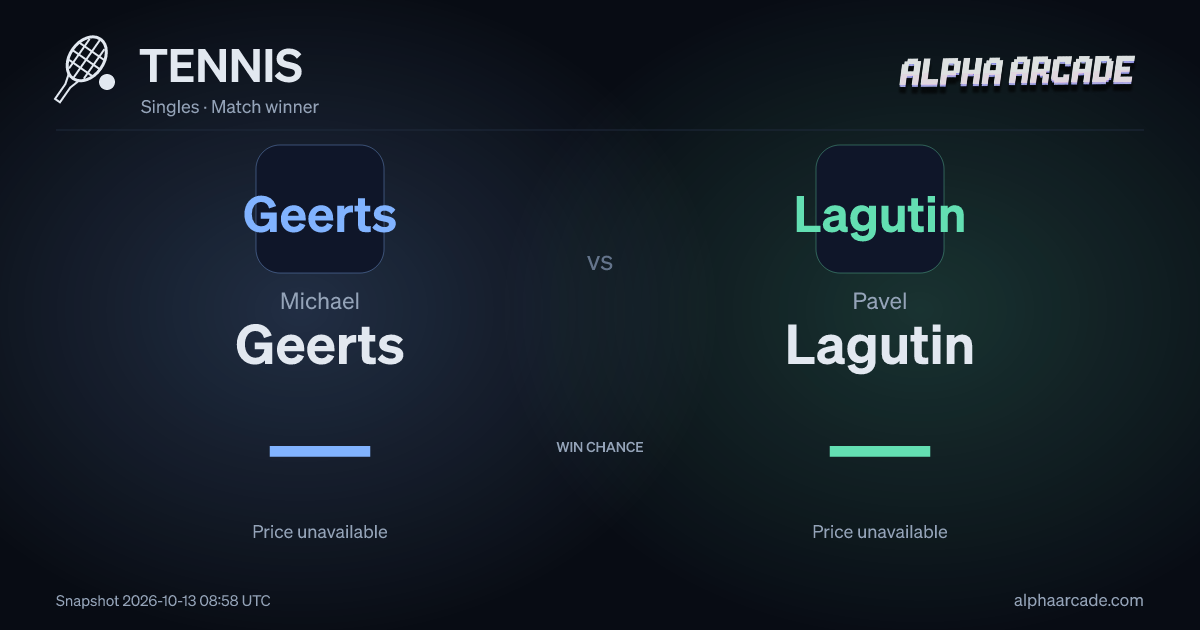TENNIS: Michael Geerts — / Pavel Lagutin —