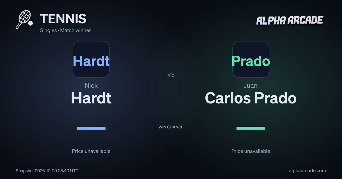 TENNIS: Nick Hardt — / Juan Carlos Prado —