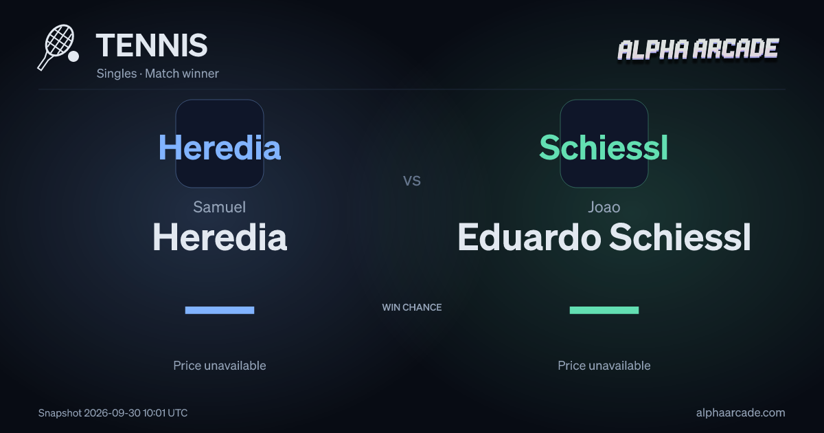 TENNIS: Samuel Heredia — / Joao Eduardo Schiessl —