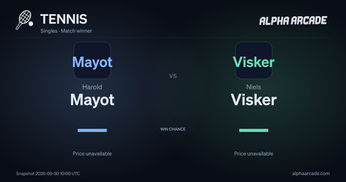 TENNIS: Harold Mayot — / Niels Visker —