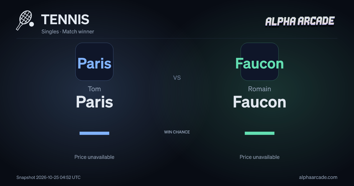 TENNIS: Tom Paris — / Romain Faucon —