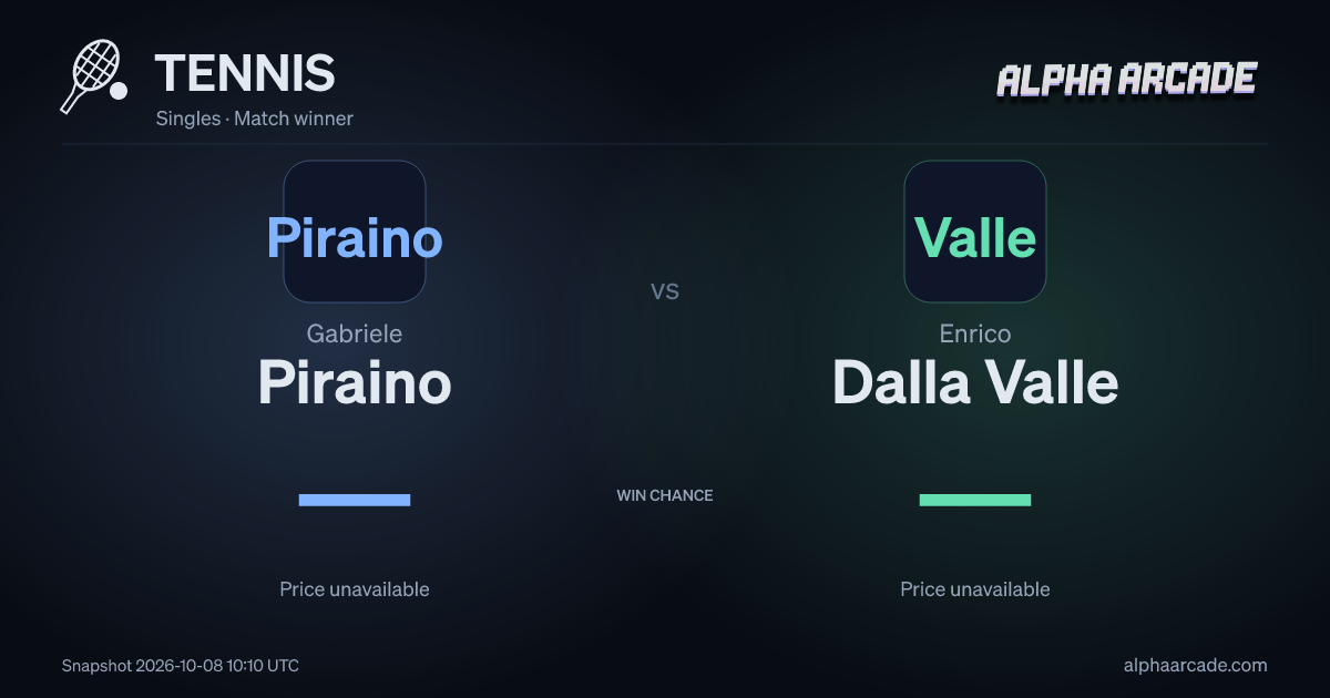 TENNIS: Gabriele Piraino — / Enrico Dalla Valle —