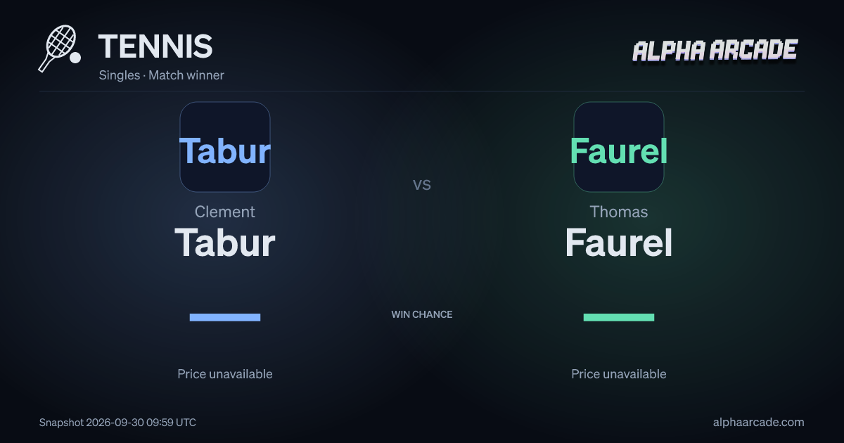 TENNIS: Clement Tabur — / Thomas Faurel —