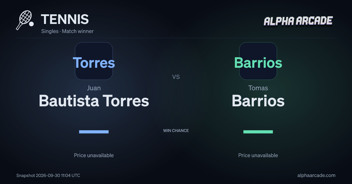 TENNIS: Juan Bautista Torres — / Tomas Barrios —