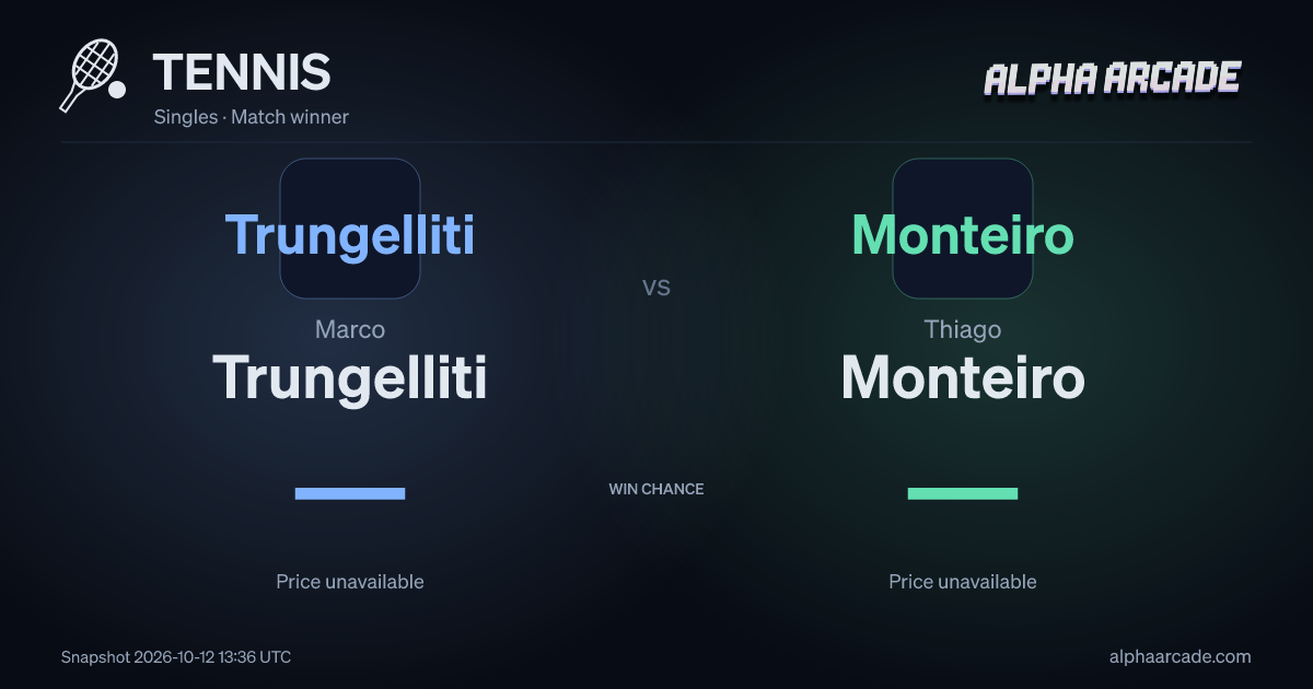 TENNIS: Marco Trungelliti — / Thiago Monteiro —