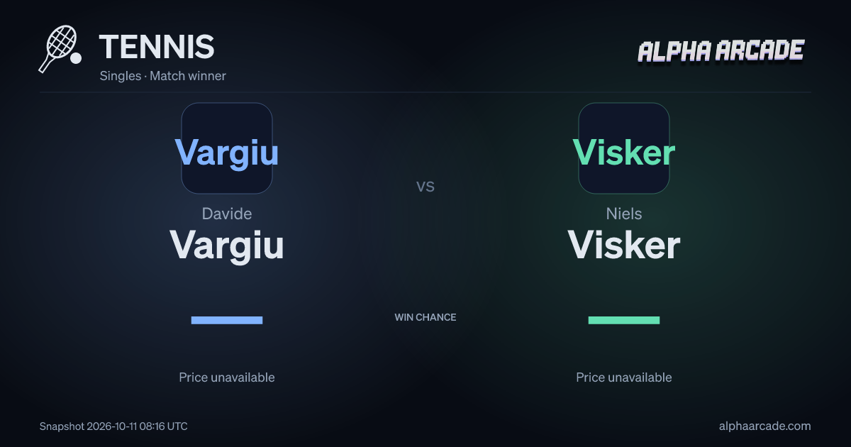 TENNIS: Davide Vargiu — / Niels Visker —
