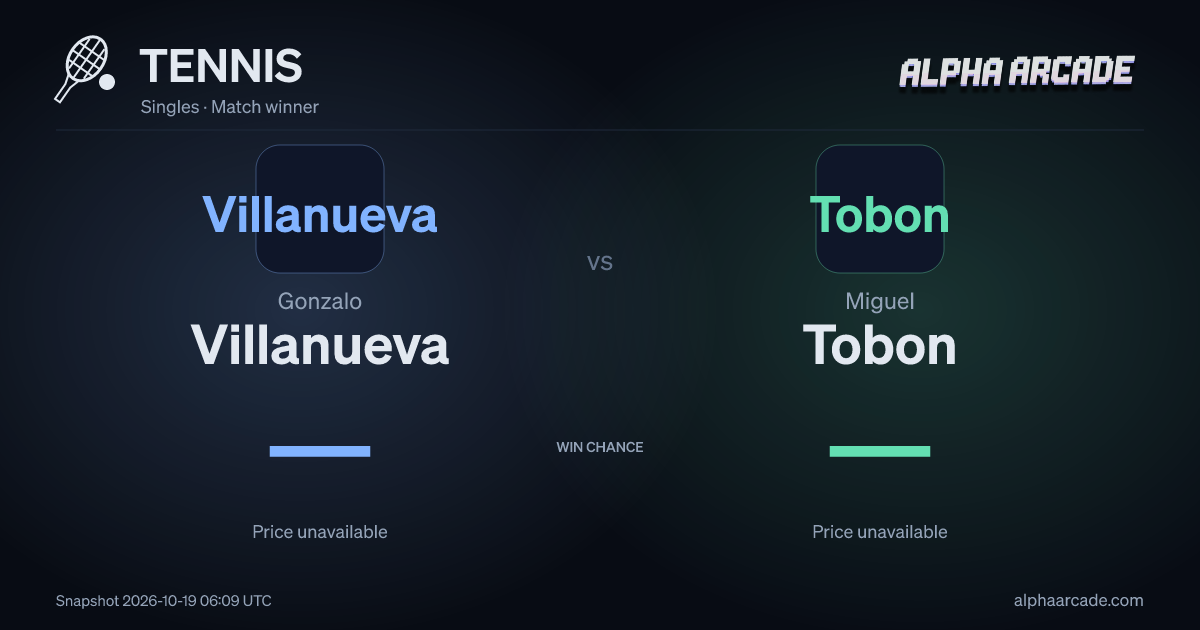 TENNIS: Gonzalo Villanueva — / Miguel Tobon —