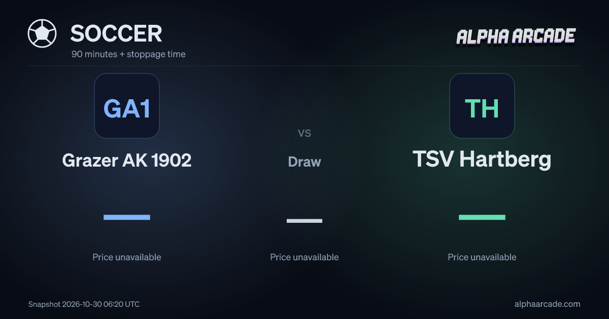 SOCCER: Grazer AK 1902 — / Draw — / TSV Hartberg —