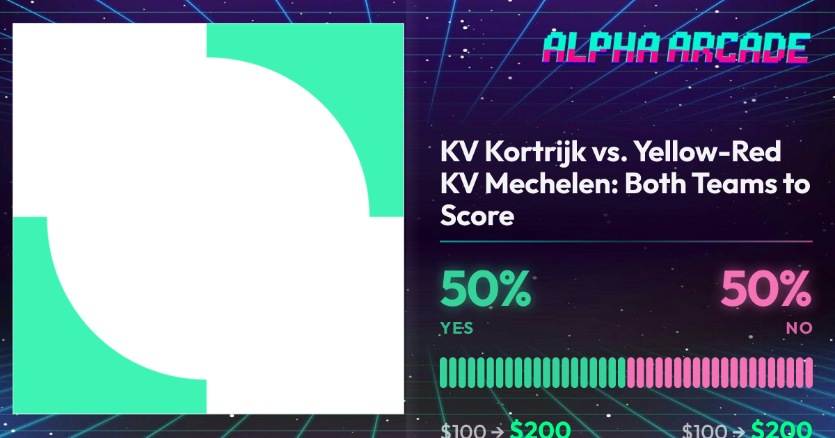 YES 50% / NO 50%