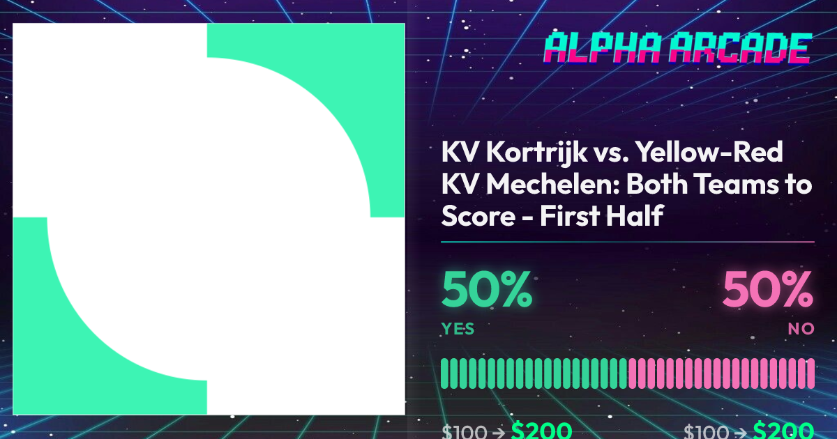 YES 50% / NO 50%