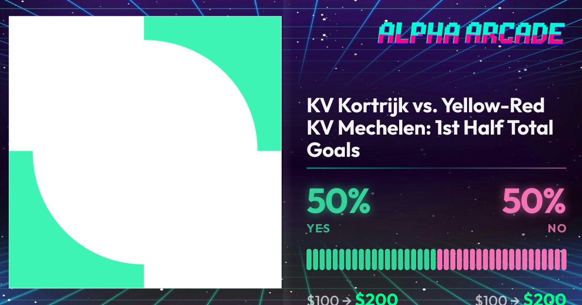 YES 50% / NO 50%