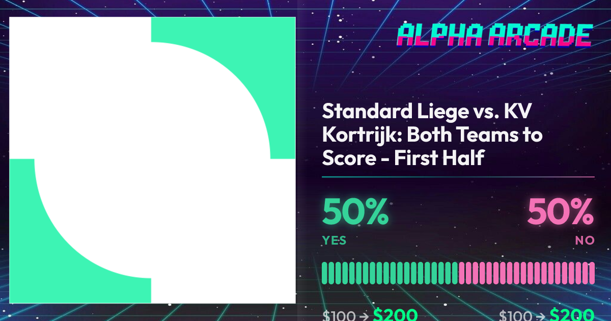 YES 50% / NO 50%