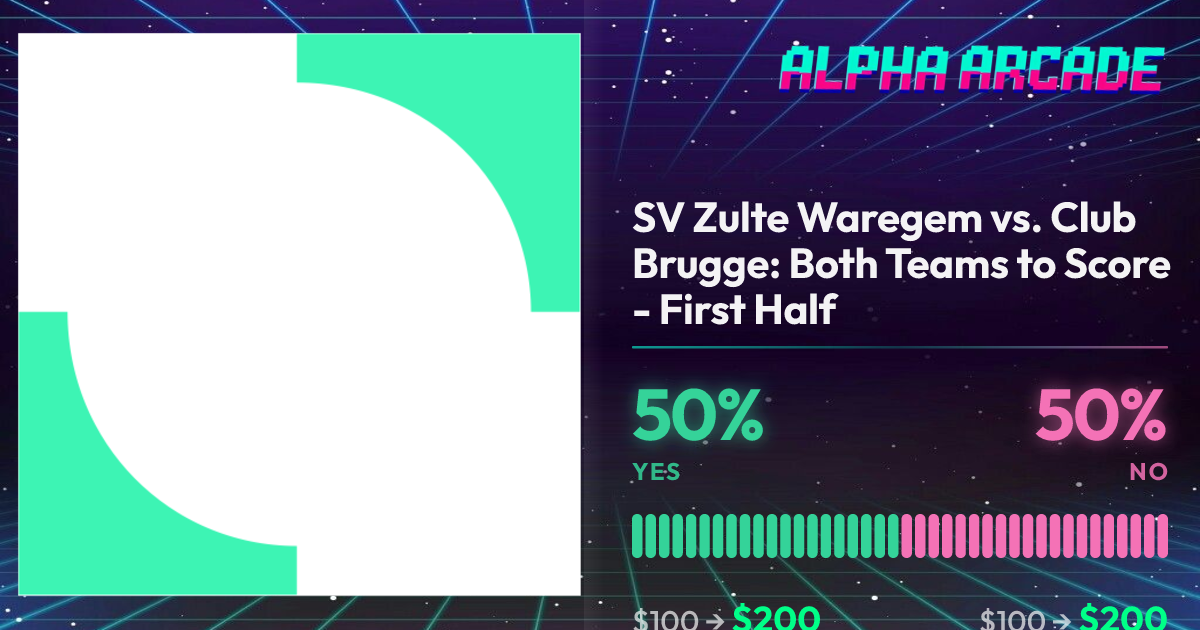 YES 50% / NO 50%