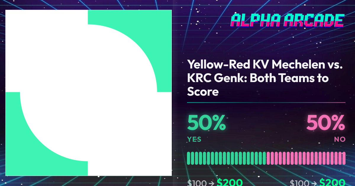 YES 50% / NO 50%
