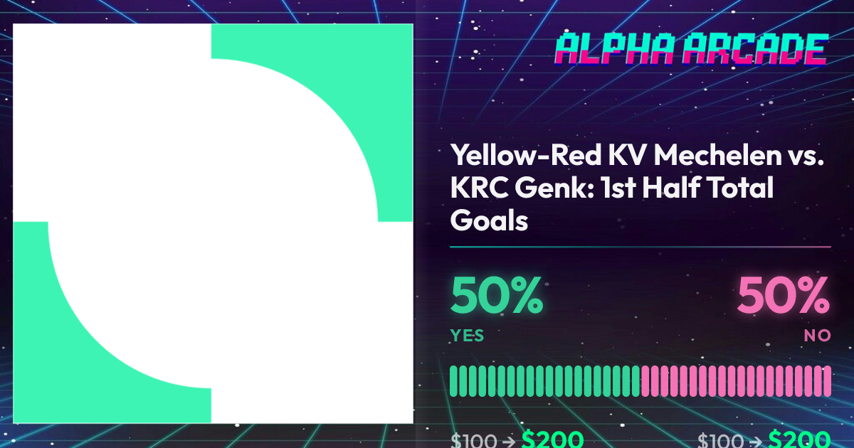 YES 50% / NO 50%