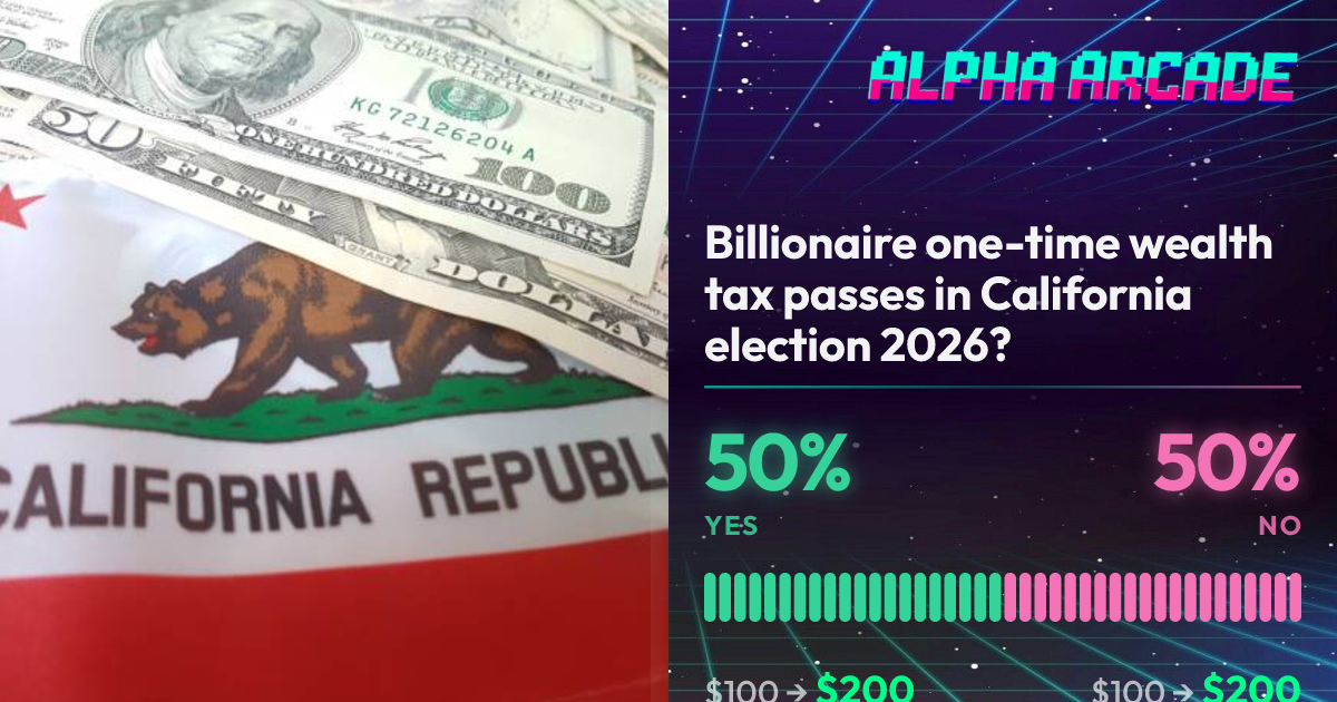 YES 50% / NO 50%