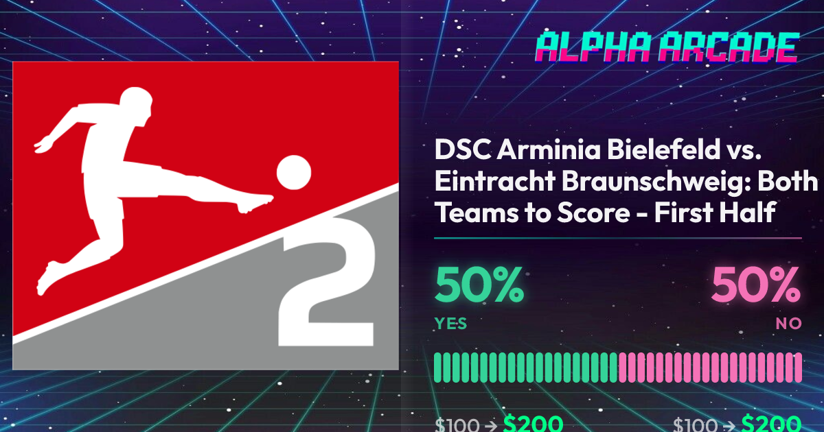 YES 50% / NO 50%