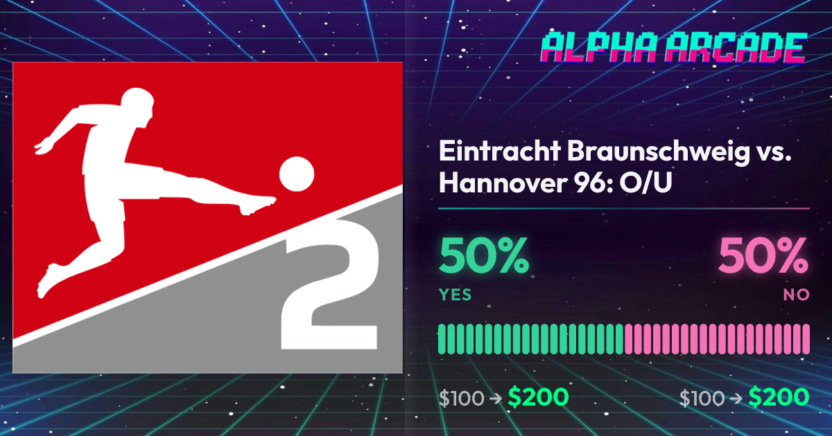 YES 50% / NO 50%