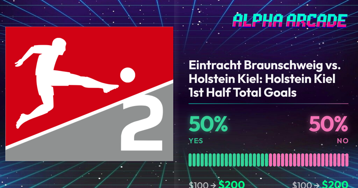YES 50% / NO 50%