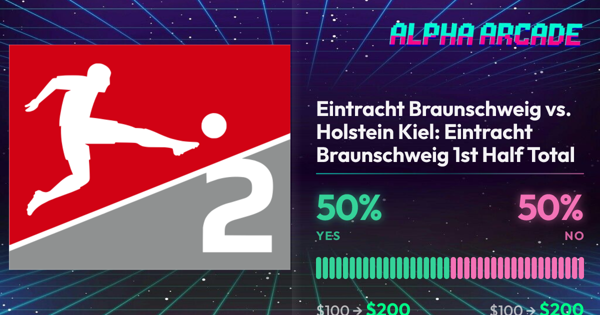 YES 50% / NO 50%