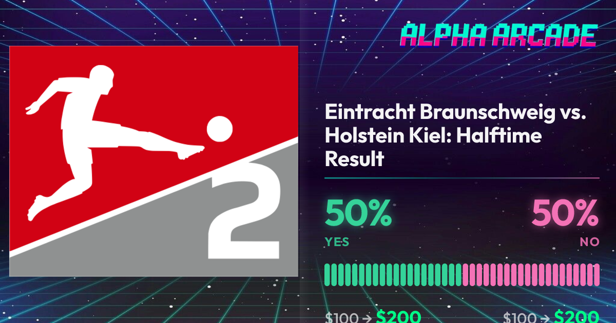 YES 50% / NO 50%