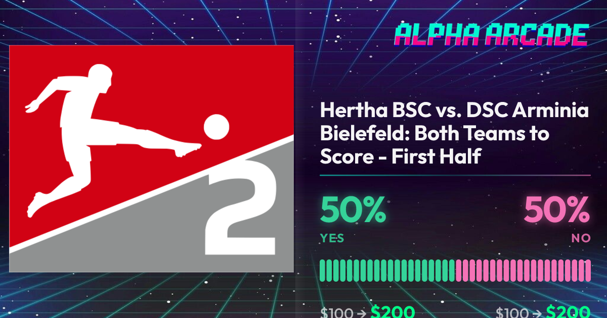YES 50% / NO 50%