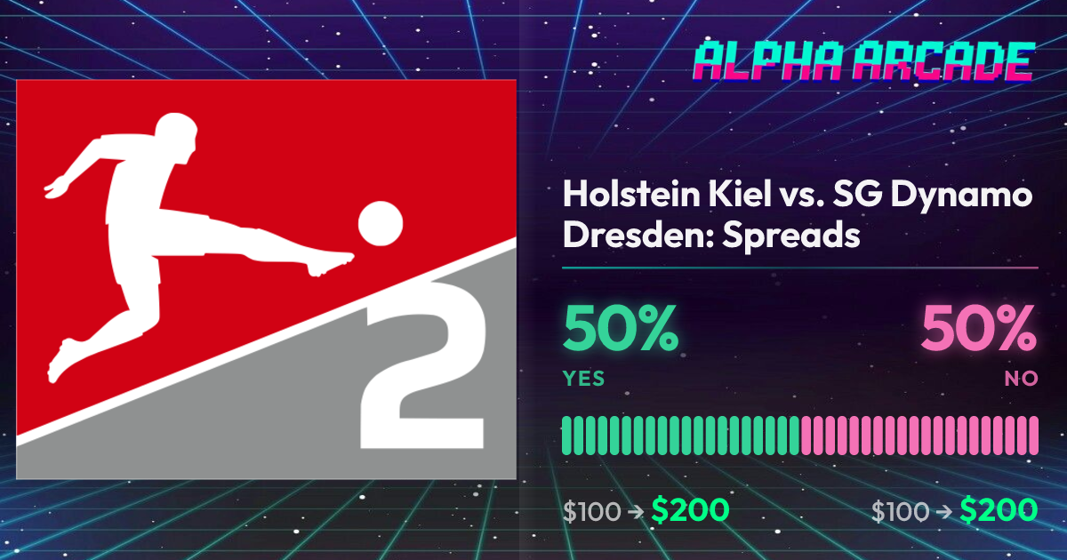 YES 50% / NO 50%